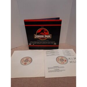 Jurassic Park 1993 Laserdisc LD Extended Play Letterboxed Edition 2-Disc Set